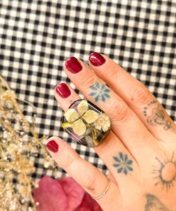 Anillo de flores