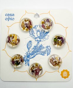 Set de Botones Florales 20mm - Imagen 3
